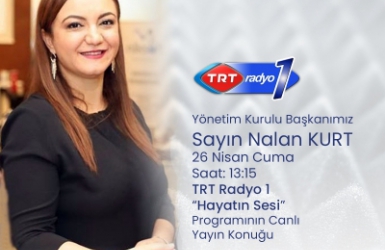 Nalan KURT 'un Kaleminden. TRT Radyo 1 Hayatın Sesi Programına Konuk Olduk